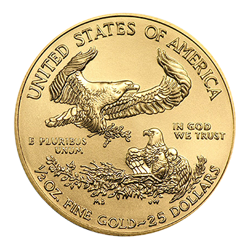 1/2 oz Gold American Eagle Coin