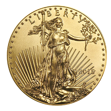 1/4 oz Gold Eagle Coins, image 1