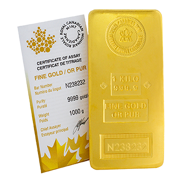 RCM kilo Gold Bars, image 1