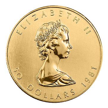 1979-1982 1 oz Gold Maple Leaf Coins, image 1