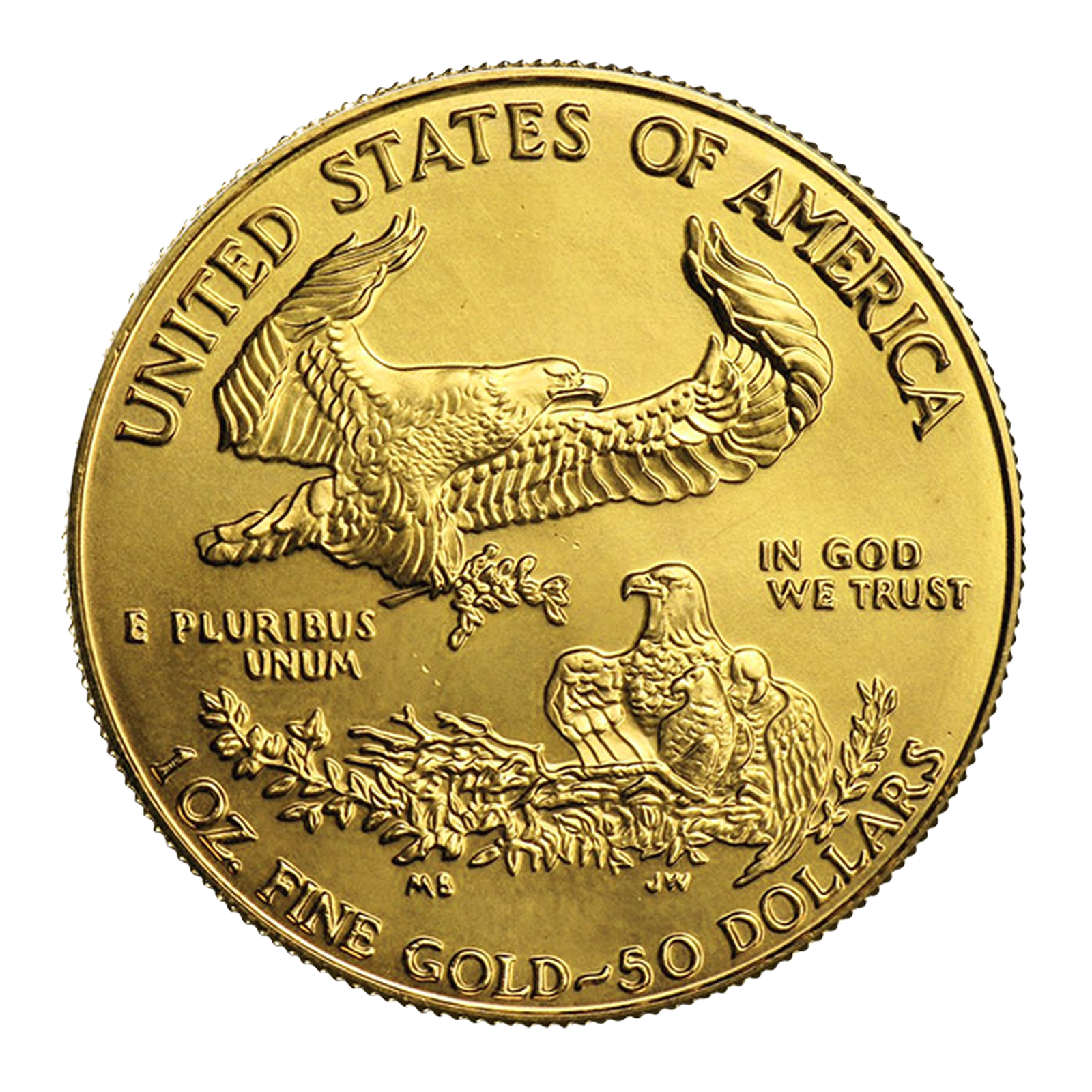 1 oz Gold American Eagle Coin, image 0