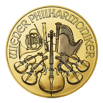 1 oz Gold Philharmonic Coins, image 0