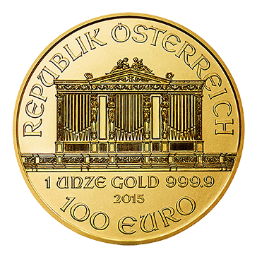 1 oz Gold Philharmonic Coins, image 1