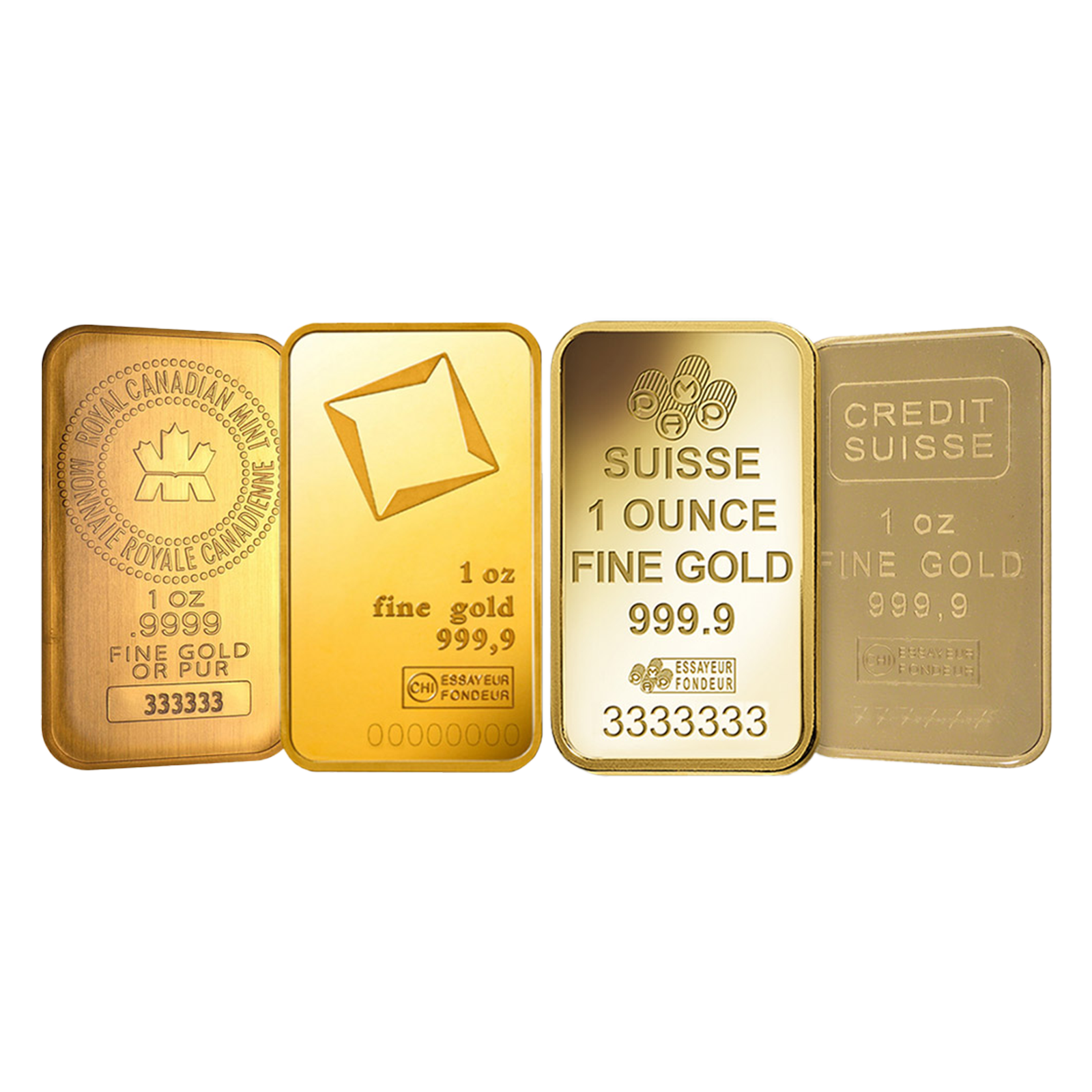 1 oz Gold Bars, image 0