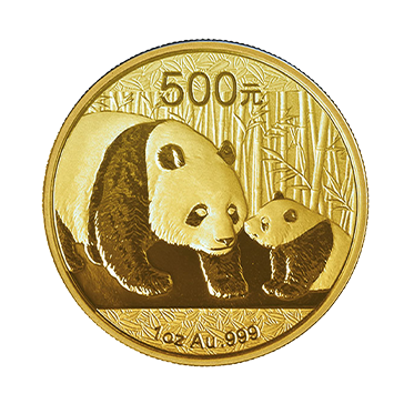1 oz Gold Chinese Panda Coin (all years up to 2015)