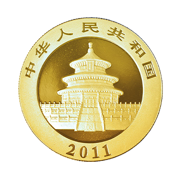 1 oz Gold Panda Coins, image 1
