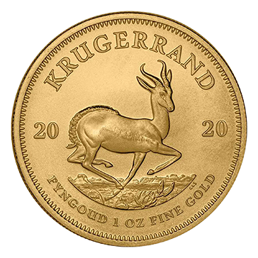 1 oz South African Gold Krugerrand Coins, image 0