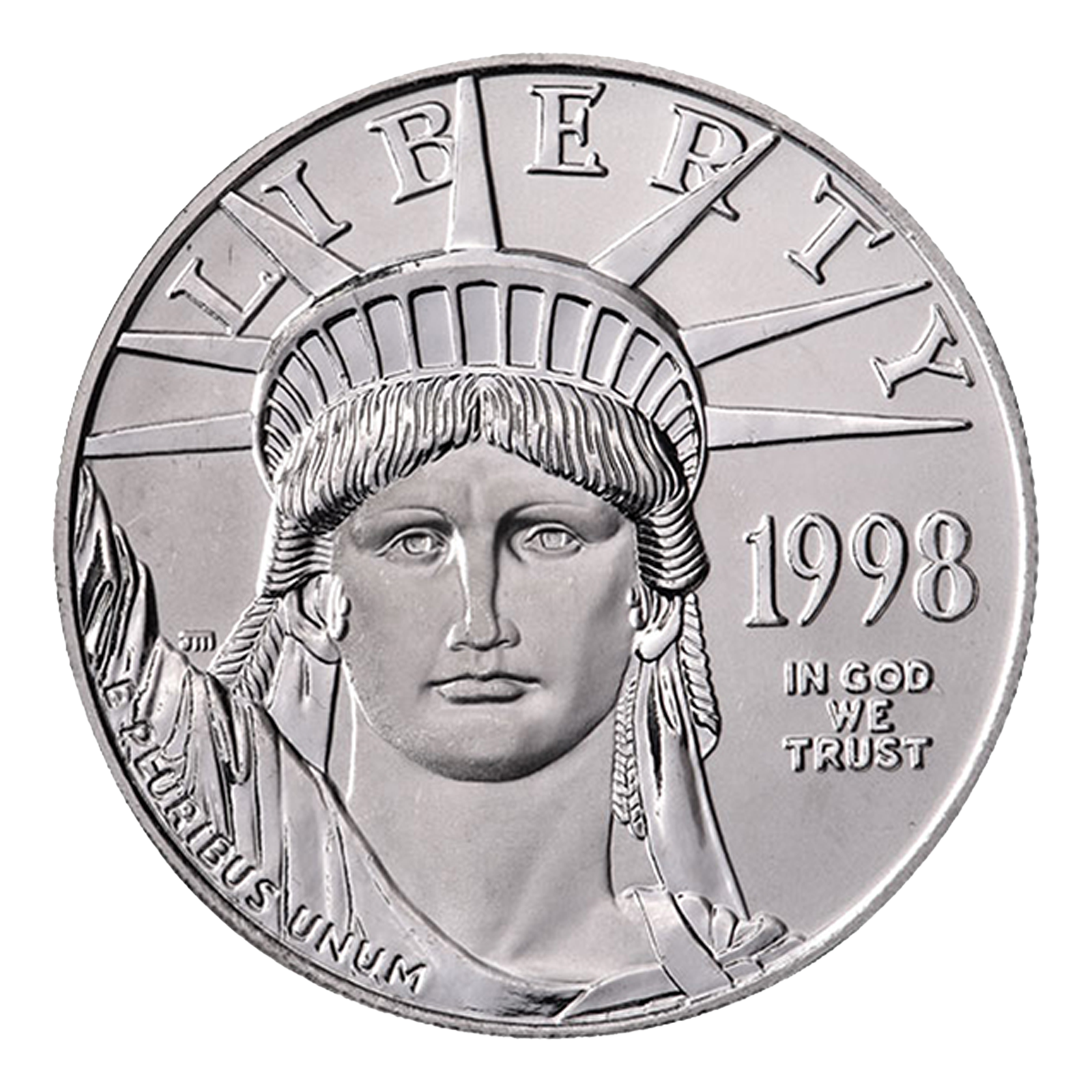 1 oz Platinum American Eagle Coin, image 1