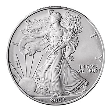 1 oz Silver American Eagle Coin, image 0