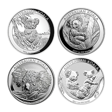 1 oz Australian Silver Koala Coins (Random Year), image 0
