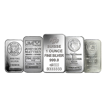 1 oz Silver Bars, image 0