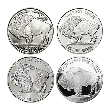 1 oz Silver Buffalo Round