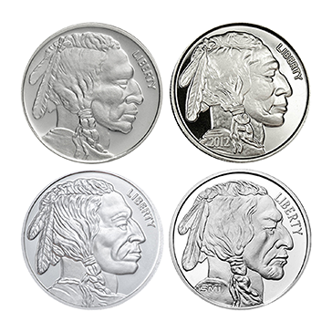 1 oz Silver Buffalo Round, image 0