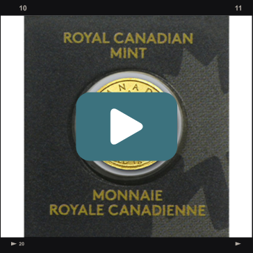 1 gram Gold MapleGram Coins (Random Year), image 3