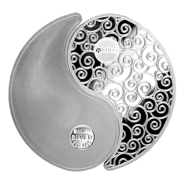 Buy 2 oz Silver Rounds Yin Yang, image 2