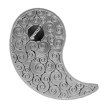 Buy 2 oz Silver Rounds Yin Yang, image 3