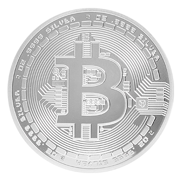 Buy 2 oz Silver Bitcoin Round .9999, image 0