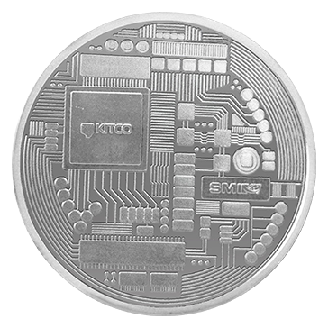 Buy 2 oz Silver Bitcoin Round .9999, image 1