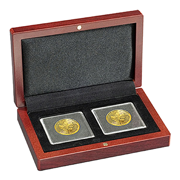 2 x QUADRUM Capsule VOLTERRA Coin Box