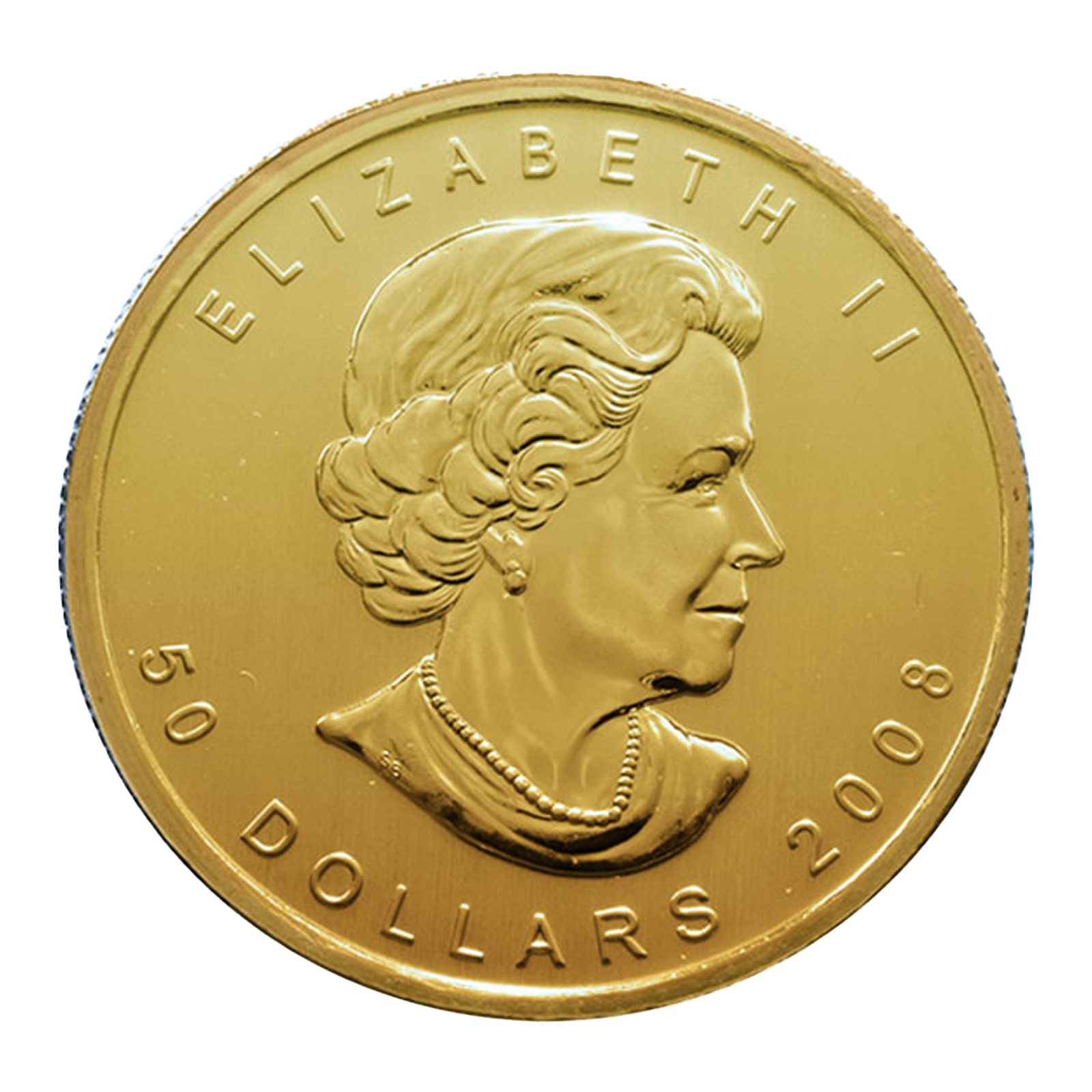 2008 1 oz Gold Maple Leaf Olympic Edition Coin, image 1