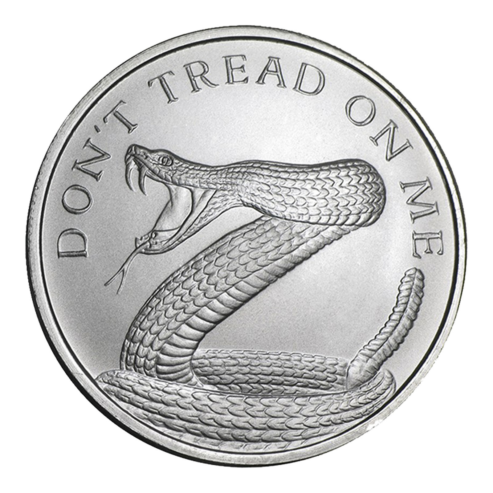 Buy 1 oz Silver Shield Don't Tread On Me Round, image 0