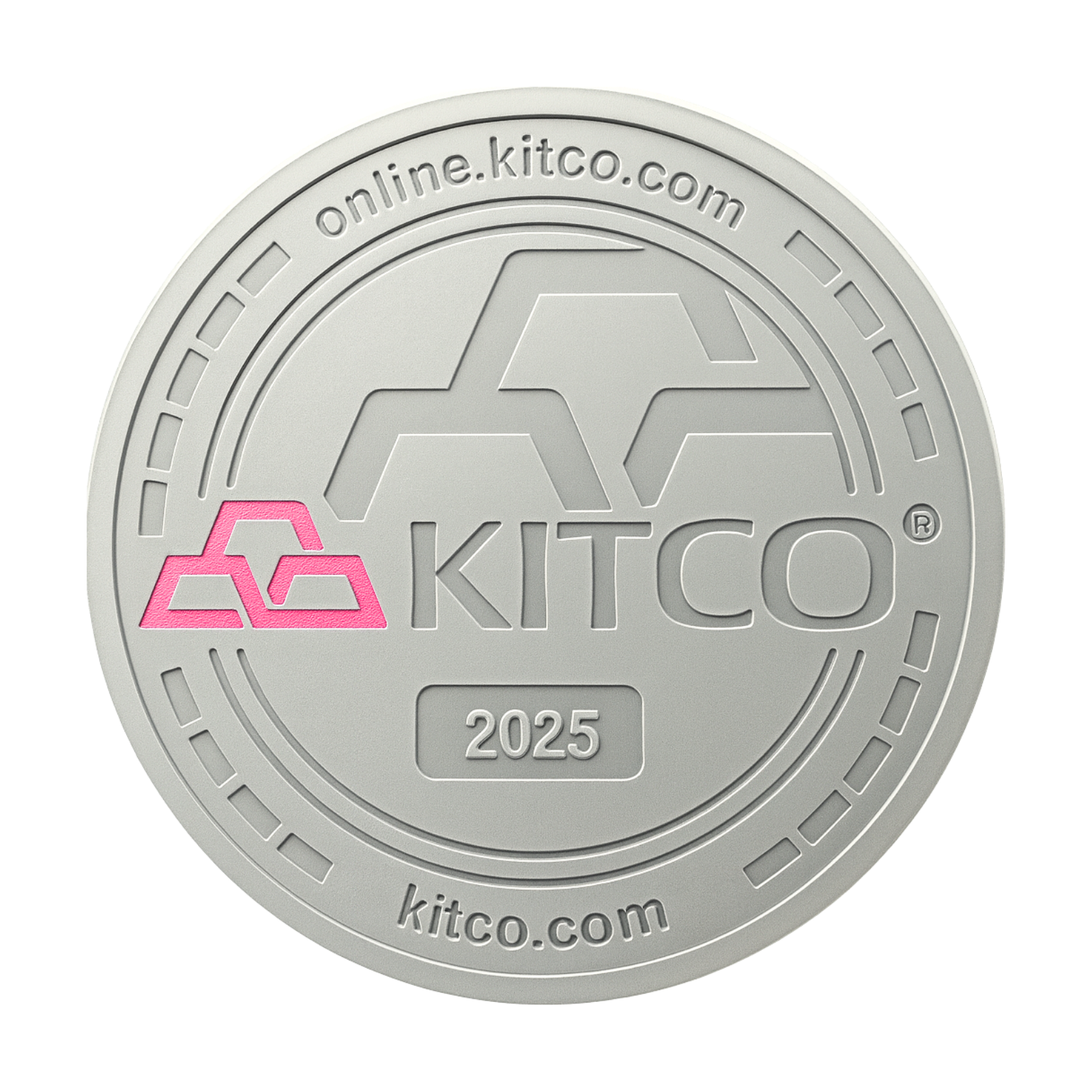 1 oz Silver Kitco Round .9999 – National Breast Cancer Foundation, Inc.®, image 1