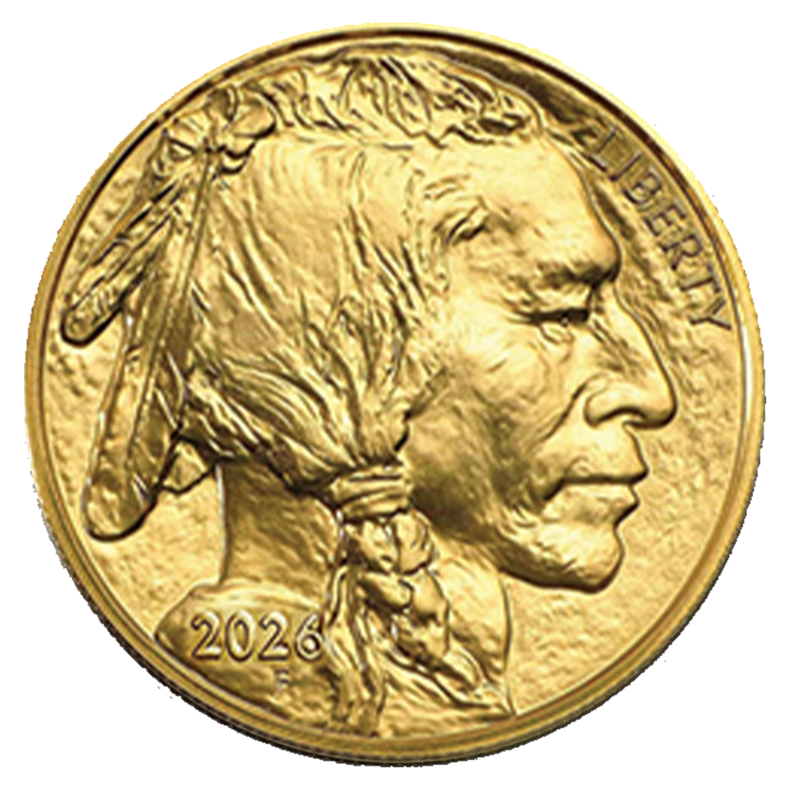 2026 1 oz Gold Buffalo Tube (20 coins) - MintFirst™, image 2