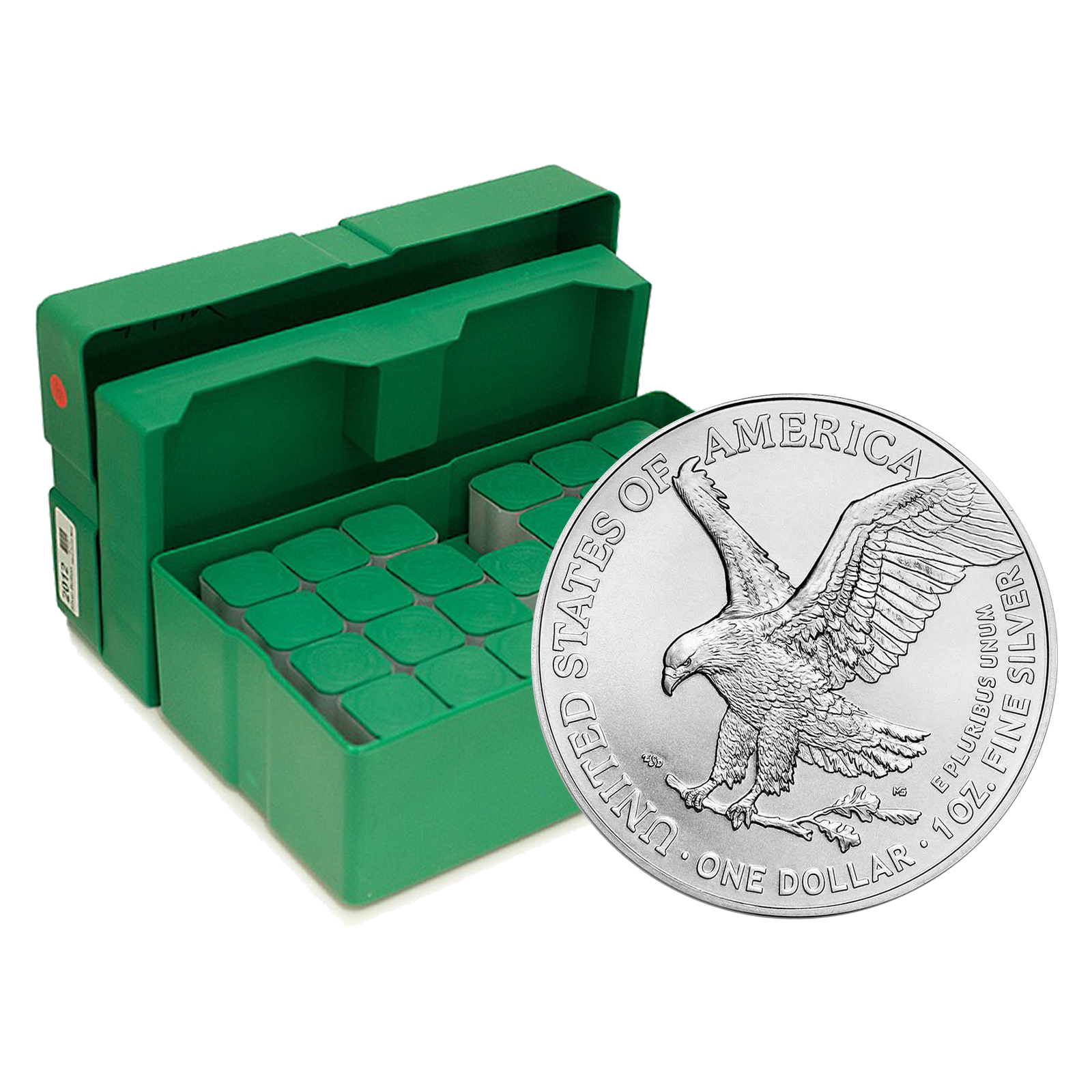 2026 MintFirst™ 1 oz Silver Eagle Monster Box (500 Coins), image 0