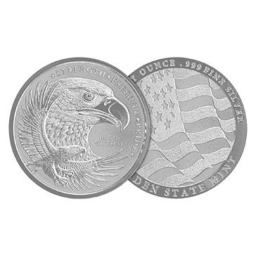 250 oz Silver EAGLE ROUNDS Kitco Cache Kit, image 1