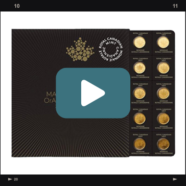 25 x 1 gram Gold MapleGram25™ (Random Year), image 3