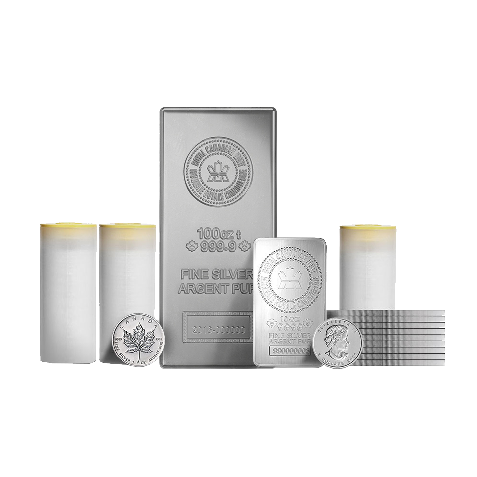 Buy 275 oz Silver Royal Canadian Mint Bundle .9999, image 0