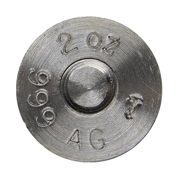 Buy 2 oz Silver Bullet .308 Caliber Replica 10 Pack .999, image 2
