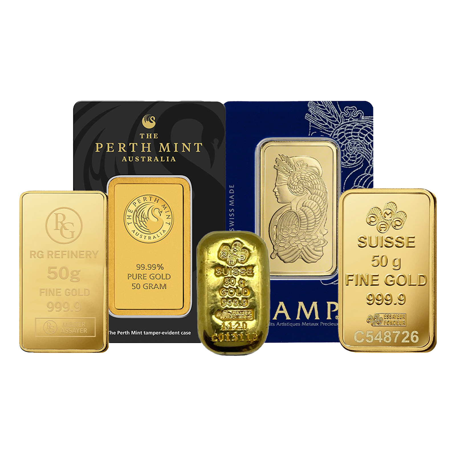 50 g Gold Bar (Secondary Market), image 0