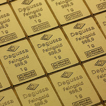 50 x 1 gram Gold Degussa CombiBars, image 2