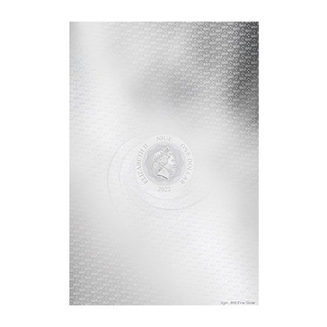 Buy 5g Silver Star Wars™ Wookiee  Christmas Coin Note, image 1