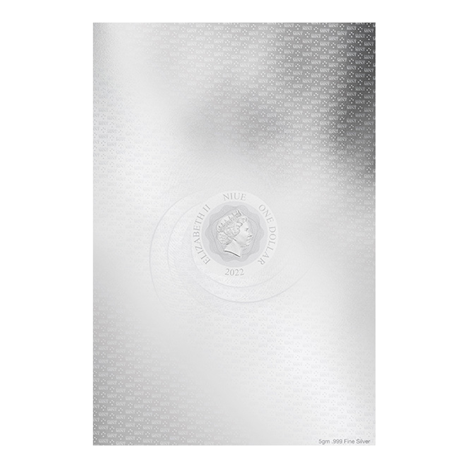 Buy 5g Silver Star Wars™ Wookiee  Christmas Coin Note, image 1