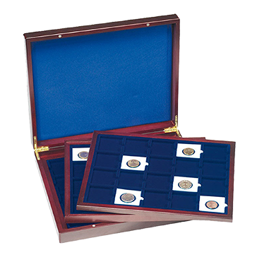 60x QUADRUM Capsule VOLTERRA TRIO Coin Box