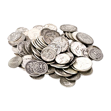 90% Silver Coins $100 Face Value Bag, image 1