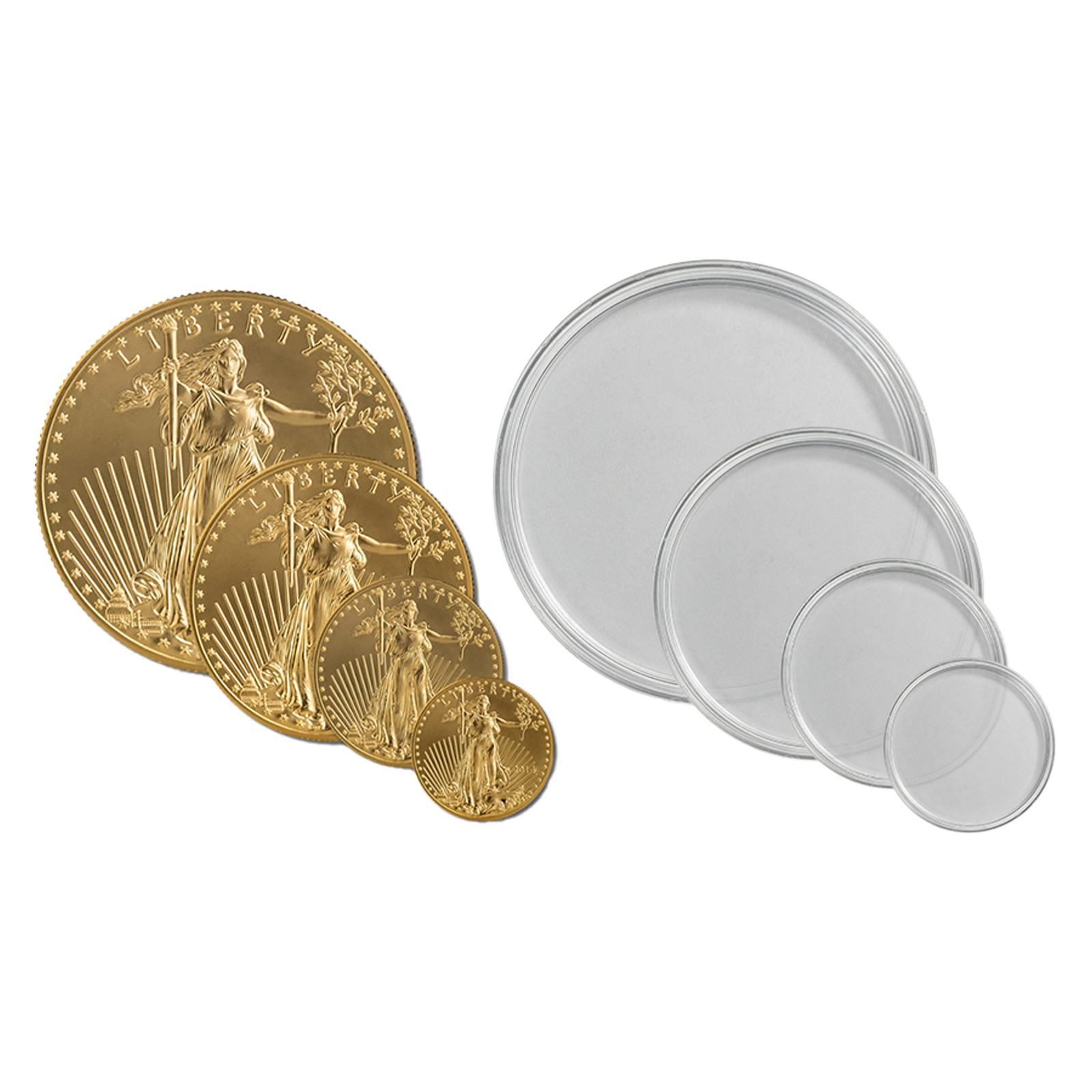 Buy Coin Round Capsules (box only - 10 per box), image 0