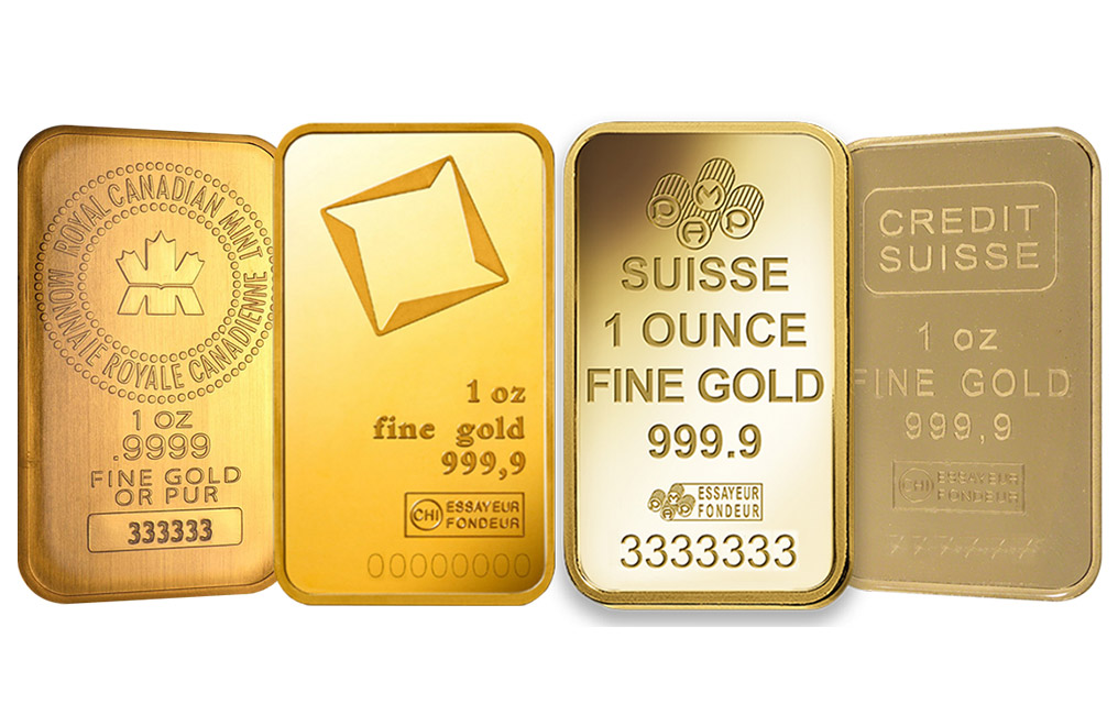 1 oz Gold Bar 0.9999