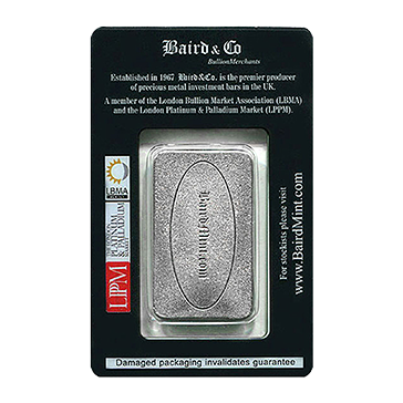 1 oz Rhodium Baird & Co. Bar, image 0