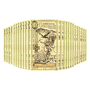 Buy 1 South Dakota Goldback Notes Pack (50 pcs) 24K, image 0