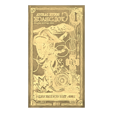 Buy 1 South Dakota Goldback Notes Pack (50 pcs) 24K, image 1