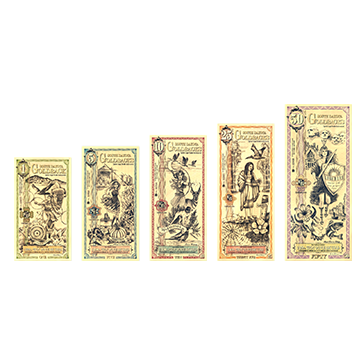 Buy South Dakota Goldback Gold Notes Full Set 24K, image 2