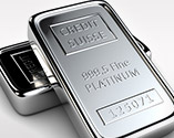 Image of two shiny platinum bars
